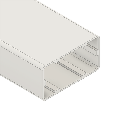 MODULAR SOLUTIONS EXTRUDED PROFILE<br>95MM X 50MM PROFILE SLEAVE FOR 45MM X 90MM PROFILE, CUT TO THE LENGTH OF 1000 MM